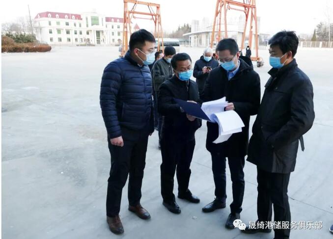 高密市委常委、統(tǒng)戰(zhàn)部部長李學(xué)明蒞臨集團(tuán)公司檢查指導(dǎo)進(jìn)口集裝箱貨物疫情防控工作